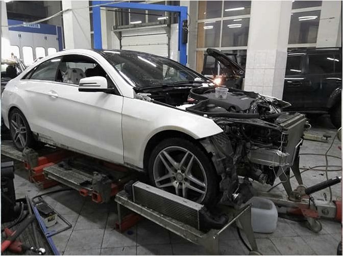 (осуществляется, ремонт, мерседеса) So reparieren Sie einen Mercedes