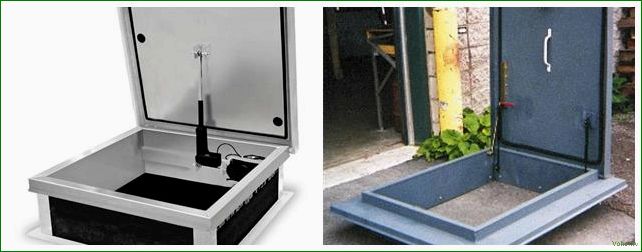 Smoke exhaust hatch with electric drive