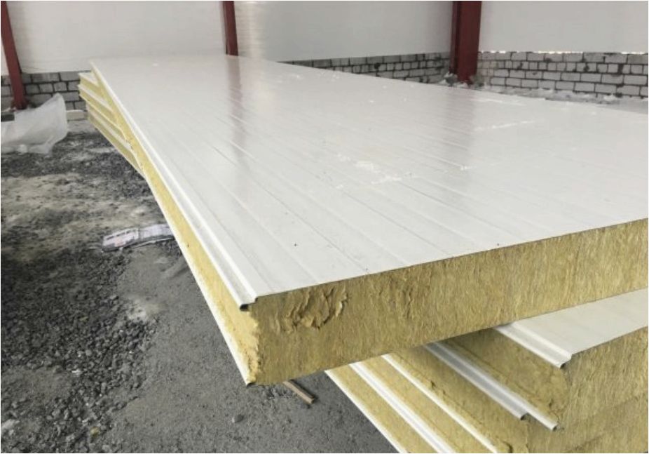 (виды, сэндвич-панелей) Types of sandwich panels