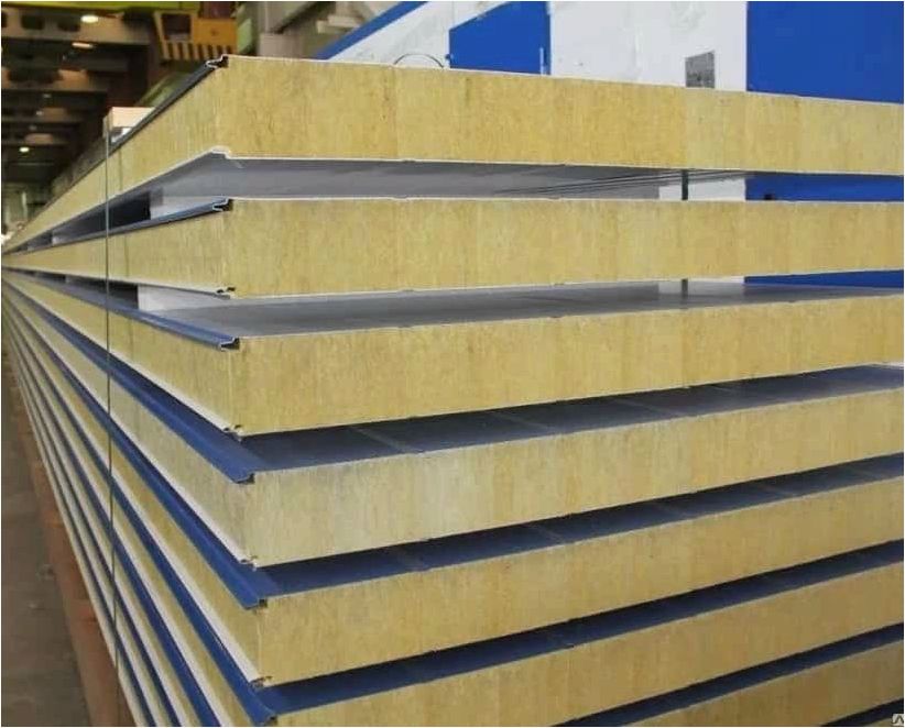 (виды, сэндвич-панелей) Types of sandwich panels