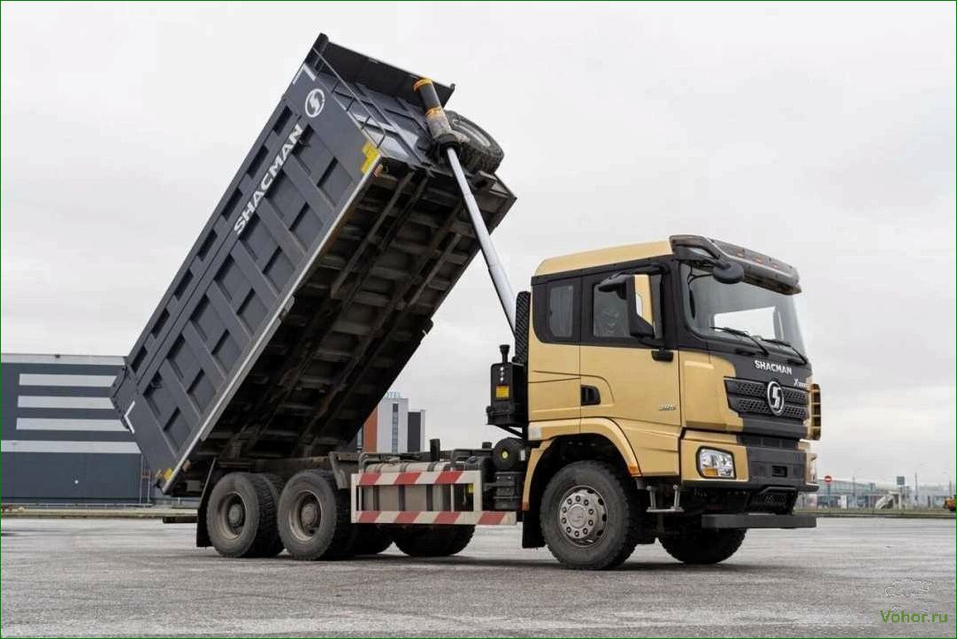 Характеристики и особенности самосвалов Shacman 6x4