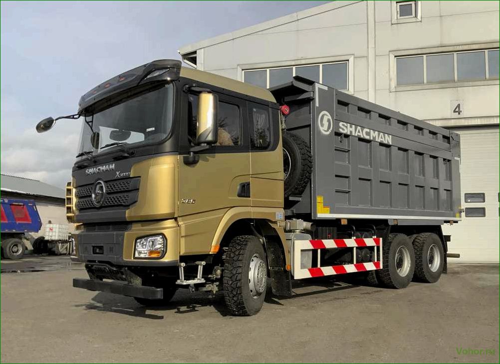 Характеристики и особенности самосвалов Shacman 6x4