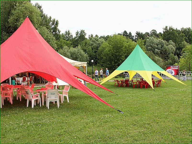 Wählen Sie zuverlässige Markisen und Zelte von Zvezda für eine komfortable Erholung im Freien!