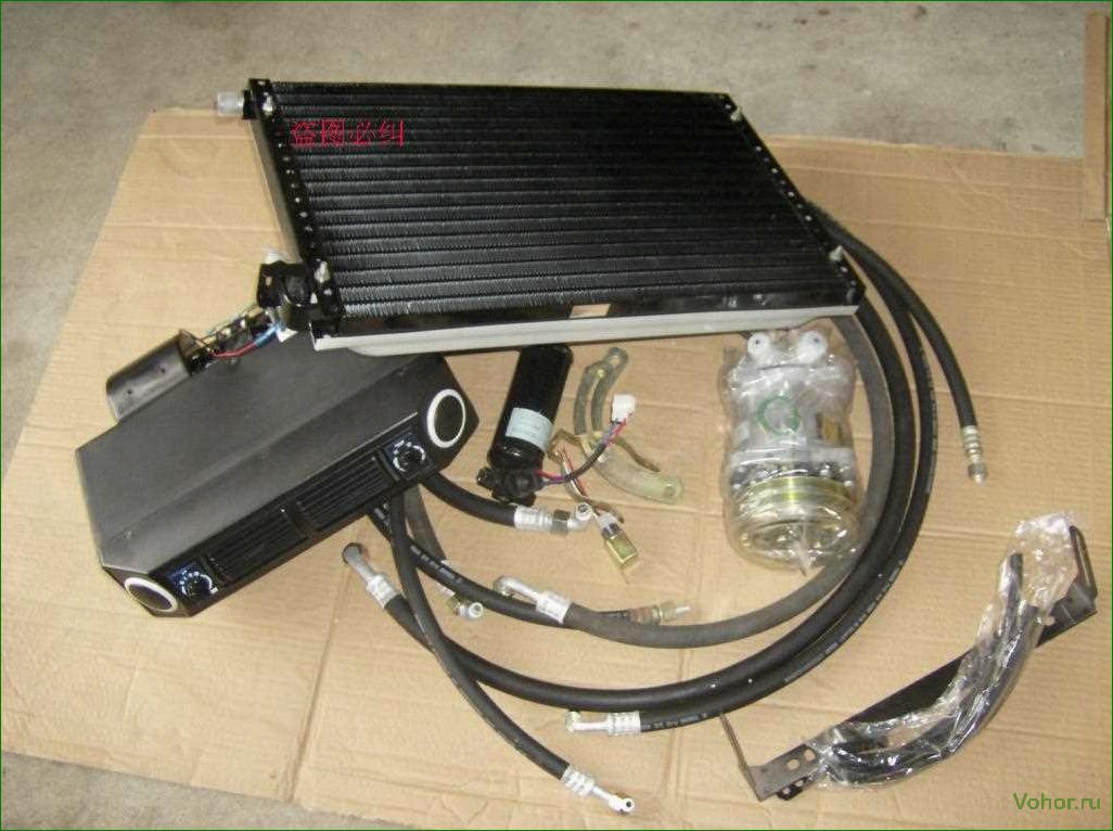 Einbau einer Klimaanlage im Auto