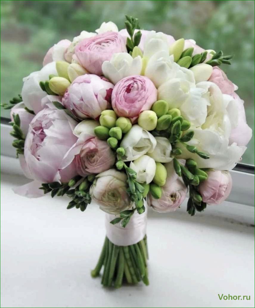 (букет, невесты, пионов) Peony Bridal Bouquet