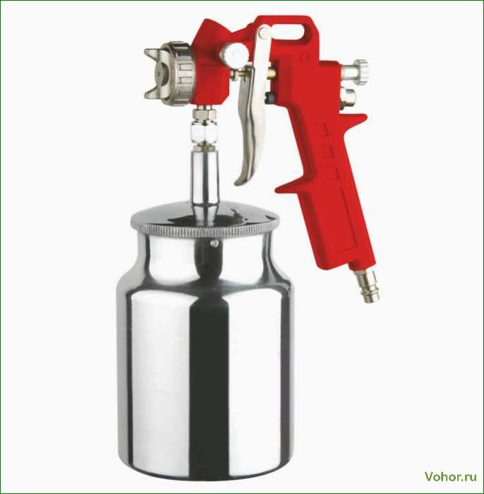 Pneumatische Spritzpistole: Merkmale und Vorteile