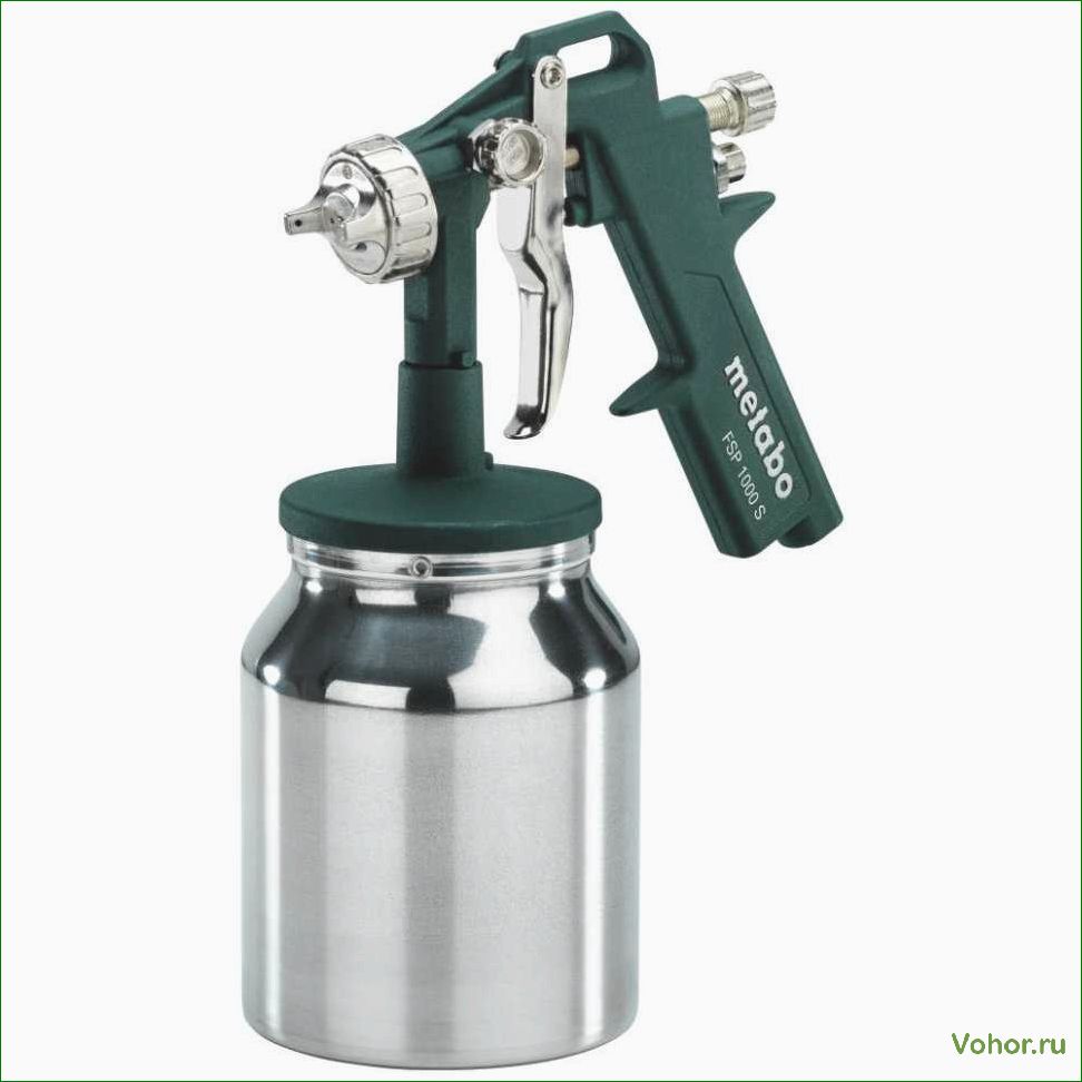 Pneumatische Spritzpistole: Merkmale und Vorteile