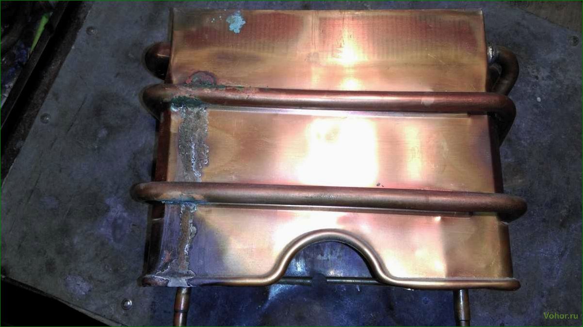 Löten eines Geysir-Wärmetauschers: Grundprinzipien und Empfehlungen
