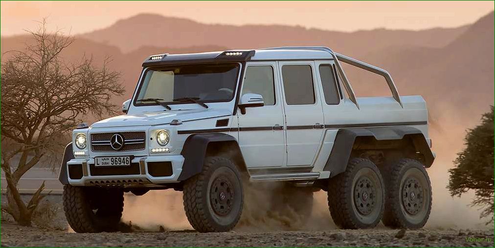 The most unusual versions of the Gelendvagen