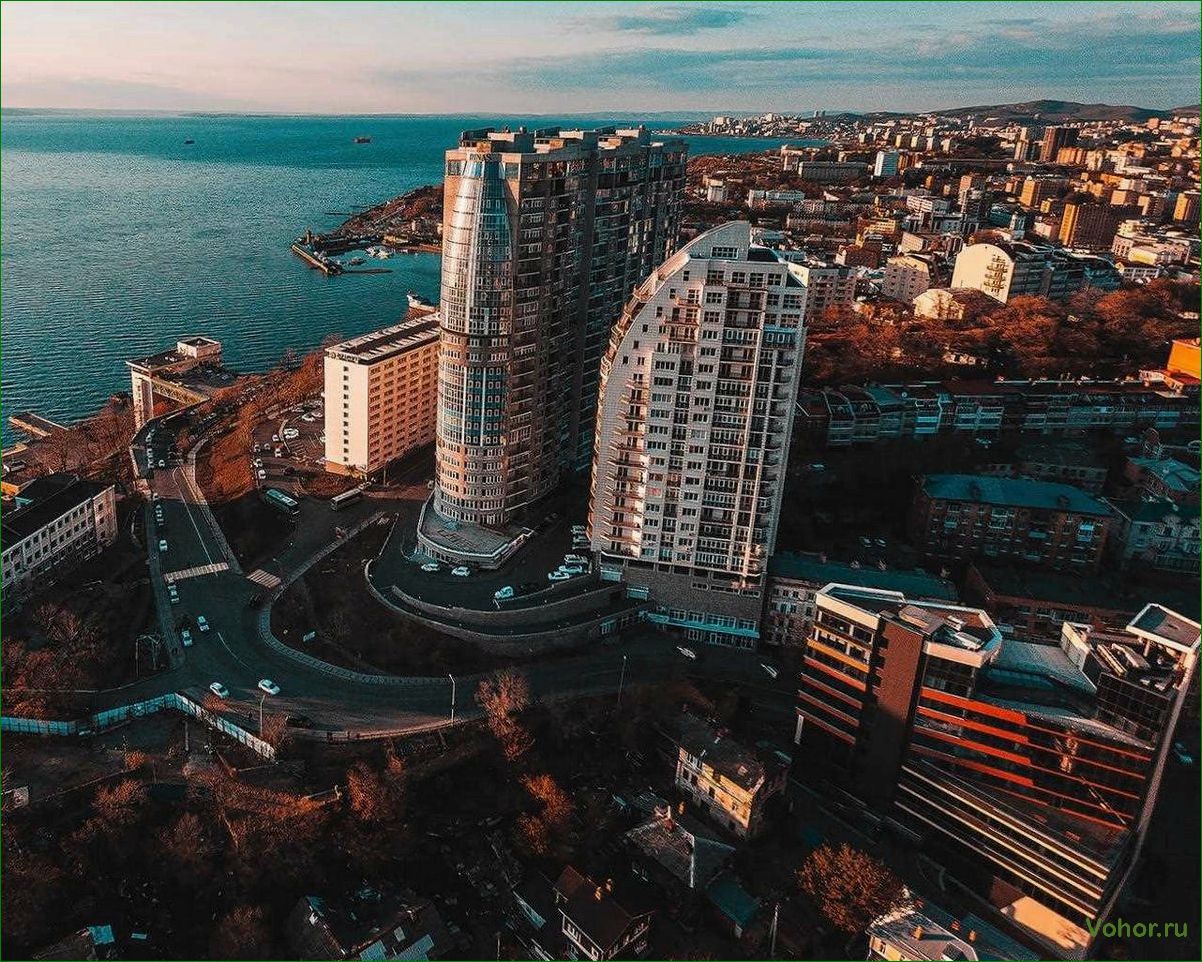 (владивосток, готовится, новому, впечатляющему, небоскребу) Wladiwostok bereitet sich auf einen neuen, beeindruckenden Wolkenkratzer vor — ein modernes Symbol für Fortschritt und Entwicklung im Herzen der Stadt.