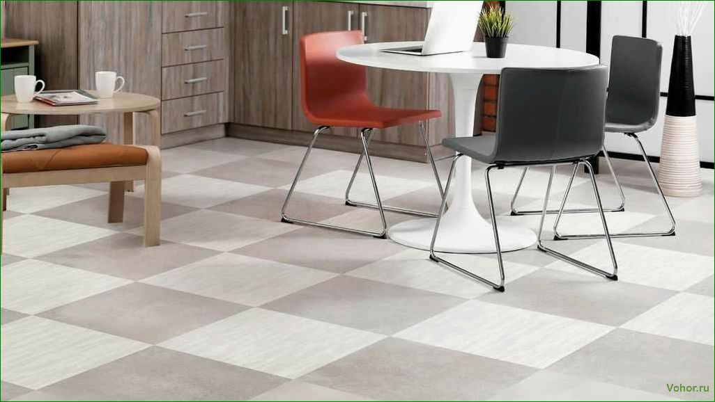 PVC tiles are the ideal solution for finishing the floor in any room