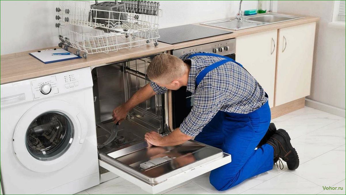(самостоятельно, провести, ремонт, посудомоечной, машины) Wie Sie Ihren Geschirrspüler selbst reparieren und seine ursprüngliche Funktionalität und Effizienz wiederherstellen