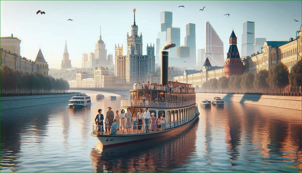 Популярные маршруты речных круизов на теплоходе из Москвы